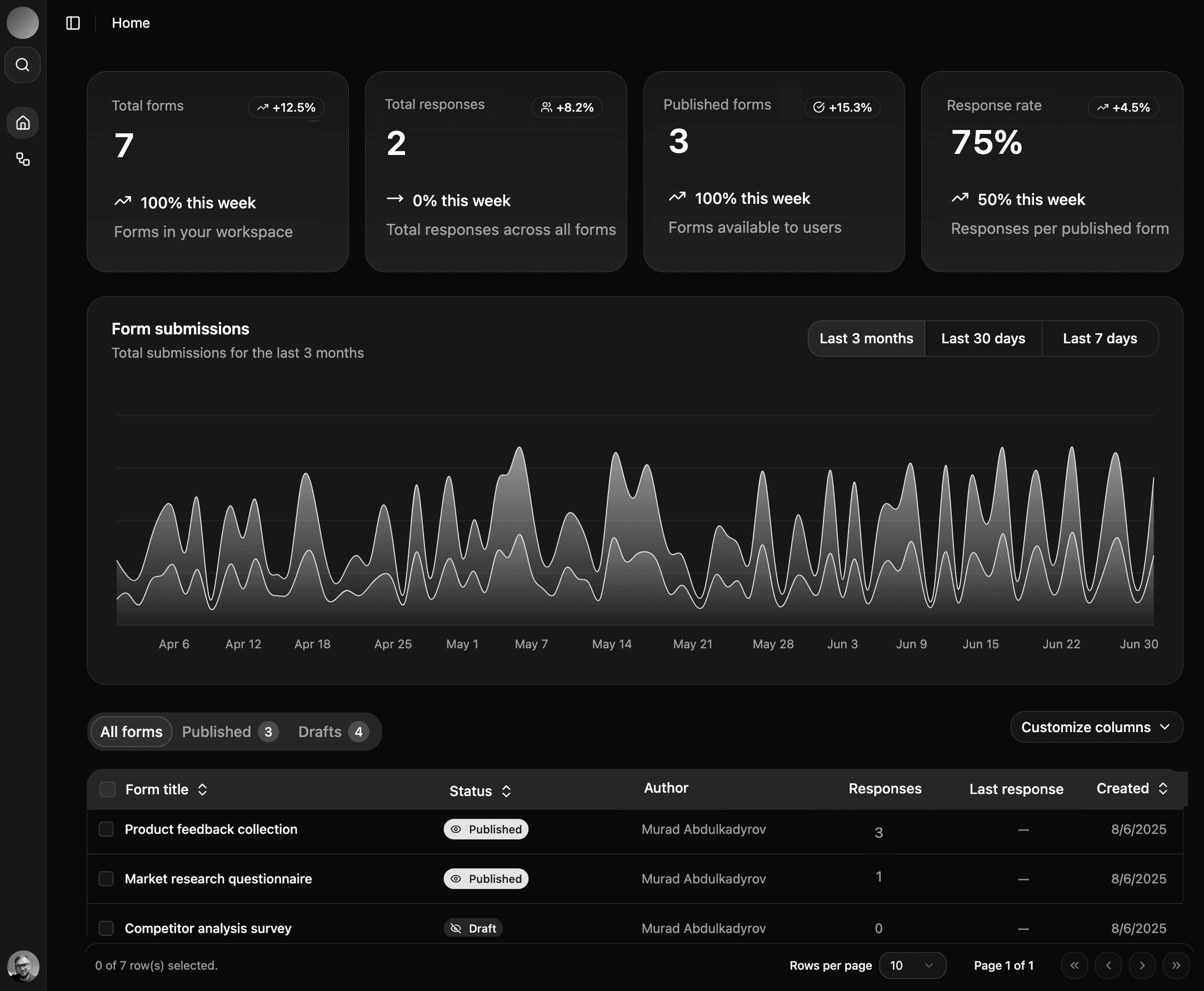 Fragmenta app preview